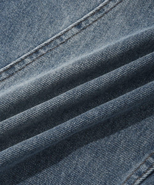DYSFUNCT(ディスファンクト)の「TWIST INCISION WASHING DENIM PANTS(MEDIUM BLUE)(デニムパンツ・メンズ・ブルー系その他・SMALL/MEDIUM/LARGE)」の9枚目の写真