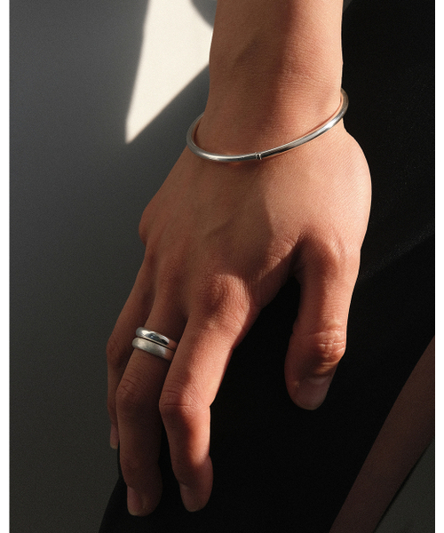 ANOTHERLAYER（アナザーレイヤー）の「Matt Easy Ring - Gold (silver925)（リング・レディース・その他・FREE）」の3枚目の写真