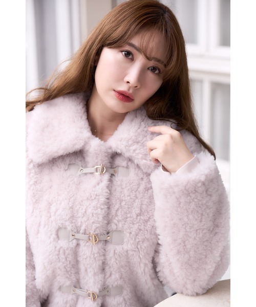 Bambina Faux Fur Coat（その他アウター）｜Her lip to（ハーリップ