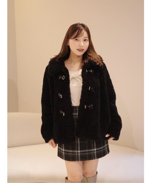 Bambina Faux Fur Coat（その他アウター）｜Her lip to（ハーリップ
