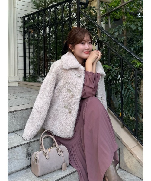 Bambina Faux Fur Coat（その他アウター）｜Her lip to（ハーリップ