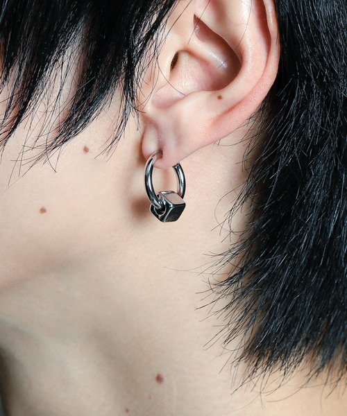 WEGO（ウィゴー）の「WEGO/Mモチーフイヤリング（ピアス（両耳用）・メンズ・その他2/その他1/その他4/その他3・FREE）」の10枚目の写真