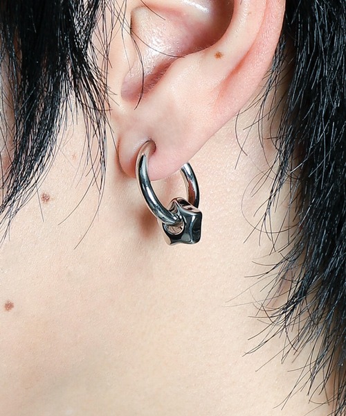 WEGO（ウィゴー）の「WEGO/Mモチーフイヤリング（ピアス（両耳用）・メンズ・その他2/その他1/その他4/その他3・FREE）」の20枚目の写真