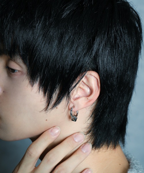 WEGO（ウィゴー）の「WEGO/Mモチーフイヤリング（ピアス（両耳用）・メンズ・その他2/その他1/その他4/その他3・FREE）」の21枚目の写真