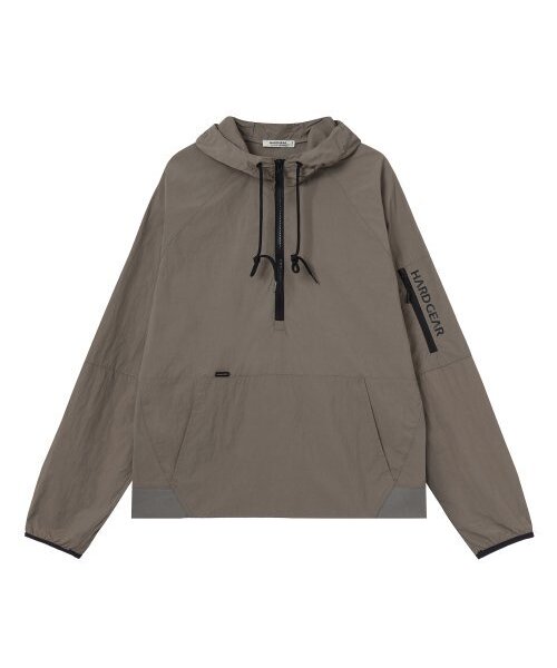 HARDGEAR APPAREL(ハードギアアパレル)の「ウィンドランナーフードパーカー ブラウン(マウンテンパーカー・メンズ・その他・LARGE/SMALL/X-LARGE)」の1枚目の写真
