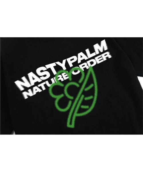 NP STUDIO(エヌピースタジオ)の「ネイチャーグラフィックロゴTシャツブラック(Tシャツ/カットソー・レディース・その他・MEDIUM/LARGE/X-LARGE)」の4枚目の写真