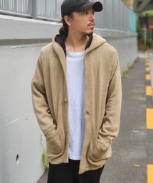 NO NEED（ノーニード）の「ボアフリースニットフーディガン（カーディガン/ボレロ）」