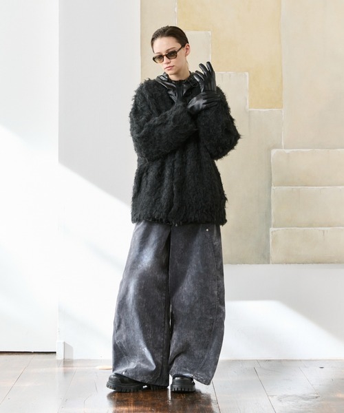 小物 soerte LAMB LEATHER MINIMAL GLOVES Sheep Leather Minimal Gloves/シープレザーミニマルグローブ（手袋