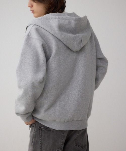 セール】裏起毛ジップアップパーカー（パーカー）｜AZUL BY MOUSSY