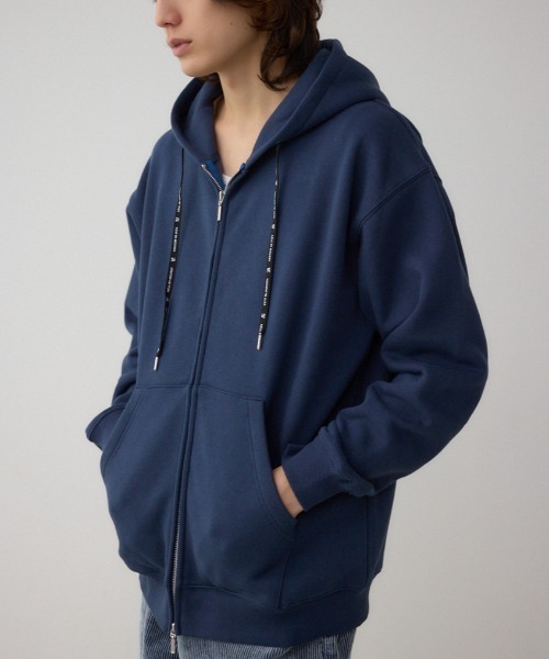 セール】裏起毛ジップアップパーカー（パーカー）｜AZUL BY MOUSSY