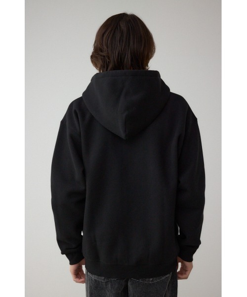 AZUL by moussy(アズールバイマウジー)の「裏起毛ジップアップパーカー(パーカー・メンズ・ダークネイビー/ブラック/杢グレー・LARGE/MEDIUM)」の10枚目の写真