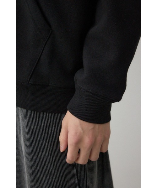 AZUL by moussy(アズールバイマウジー)の「裏起毛ジップアップパーカー(パーカー・メンズ・ダークネイビー/ブラック/杢グレー・LARGE/MEDIUM)」の14枚目の写真
