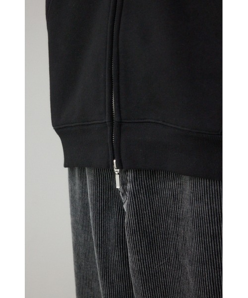 AZUL by moussy(アズールバイマウジー)の「裏起毛ジップアップパーカー(パーカー・メンズ・ダークネイビー/ブラック/杢グレー・LARGE/MEDIUM)」の15枚目の写真