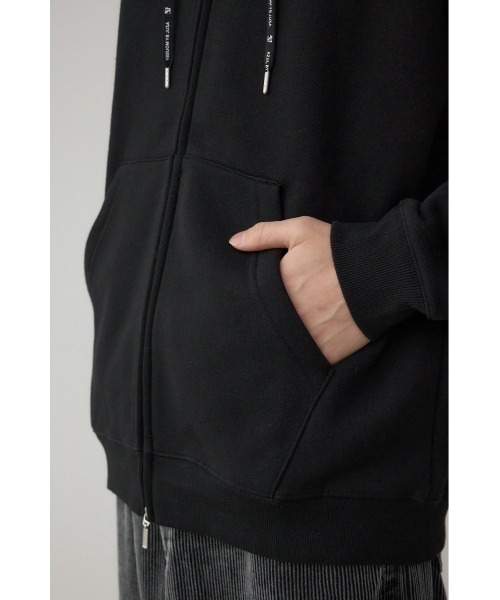AZUL by moussy(アズールバイマウジー)の「裏起毛ジップアップパーカー(パーカー・メンズ・ダークネイビー/ブラック/杢グレー・LARGE/MEDIUM)」の16枚目の写真