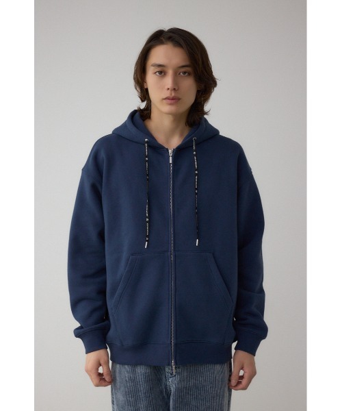 セール】裏起毛ジップアップパーカー（パーカー）｜AZUL BY MOUSSY