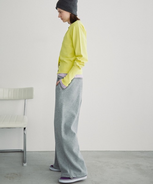 Auntie Rosa Holiday（アンティローザホリデー）の「ロングリブクルーカーディガン（カーディガン/ボレロ・レディース・イエロー/ブラック/パープル・FREE）」の21枚目の写真