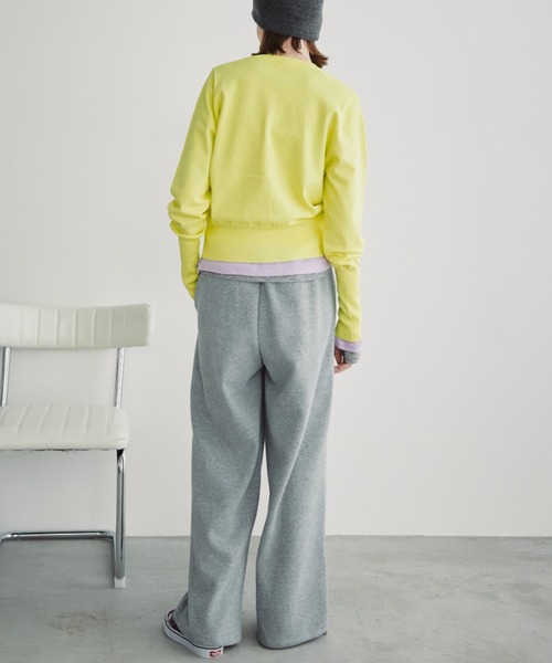 Auntie Rosa Holiday（アンティローザホリデー）の「ロングリブクルーカーディガン（カーディガン/ボレロ・レディース・イエロー/ブラック/パープル・FREE）」の22枚目の写真