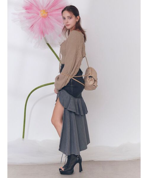 EATME（イートミー）の「キルティングリュック（バックパック/リュック・レディース・ベージュ/オフホワイト/ブラック・FREE）」の16枚目の写真