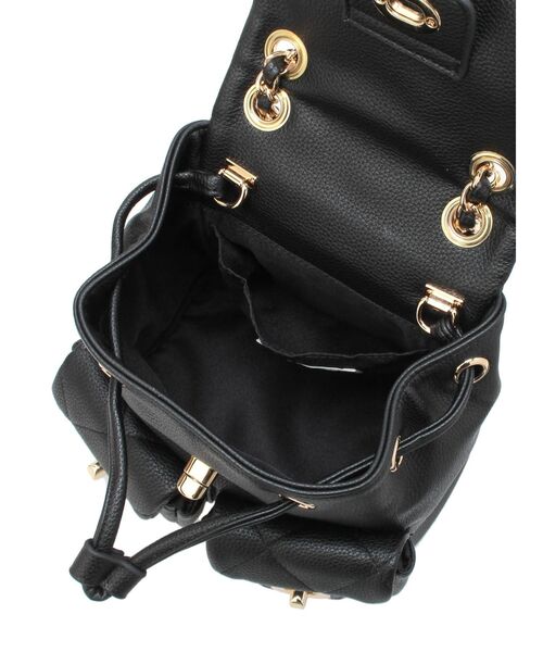 EATME（イートミー）の「キルティングリュック（バックパック/リュック・レディース・ベージュ/オフホワイト/ブラック・FREE）」の7枚目の写真