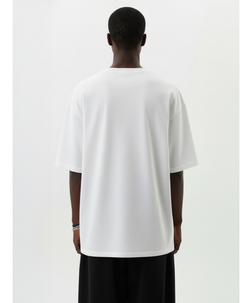 DEOSTATE(デオ ステイト)の「マイクロタイプ半袖Tシャツ.01(Tシャツ/カットソー・メンズ・ホワイト・LARGE)」の3枚目の写真