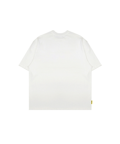 DEOSTATE(デオ ステイト)の「マイクロタイプ半袖Tシャツ.01(Tシャツ/カットソー・メンズ・ホワイト・LARGE)」の4枚目の写真