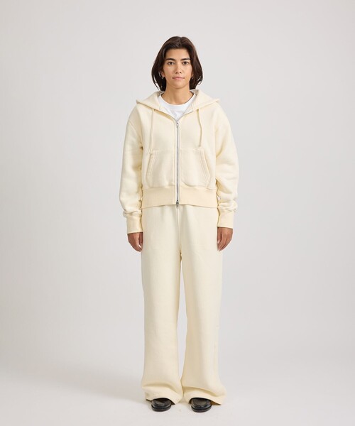Saturdays NYC(サタデーズ ニューヨークシティ )の「Rivington Long Loop Hoodie | WOMEN(パーカー・レディース・オフホワイト/ネイビー・S/M/L)」の7枚目の写真