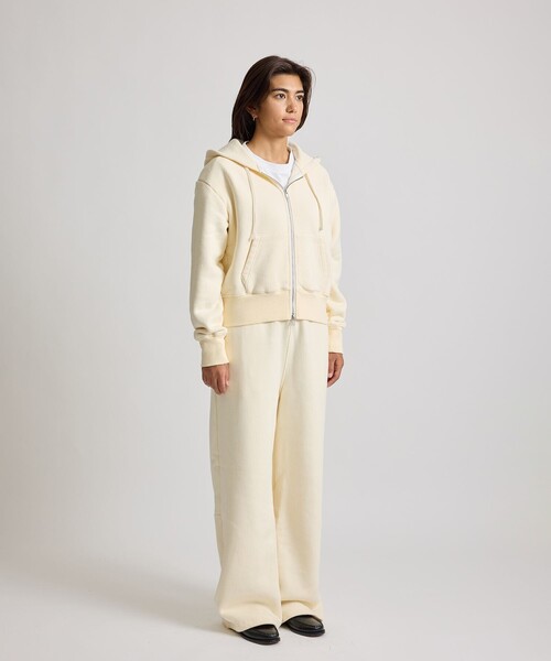Saturdays NYC(サタデーズ ニューヨークシティ )の「Rivington Long Loop Hoodie | WOMEN(パーカー・レディース・オフホワイト/ネイビー・S/M/L)」の8枚目の写真