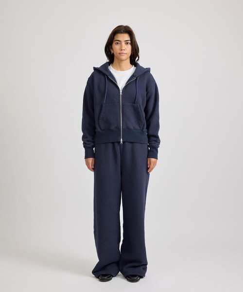 Saturdays NYC(サタデーズ ニューヨークシティ )の「Rivington Long Loop Hoodie | WOMEN(パーカー・レディース・オフホワイト/ネイビー・S/M/L)」の10枚目の写真