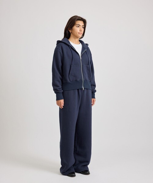 Saturdays NYC(サタデーズ ニューヨークシティ )の「Rivington Long Loop Hoodie | WOMEN(パーカー・レディース・オフホワイト/ネイビー・S/M/L)」の11枚目の写真