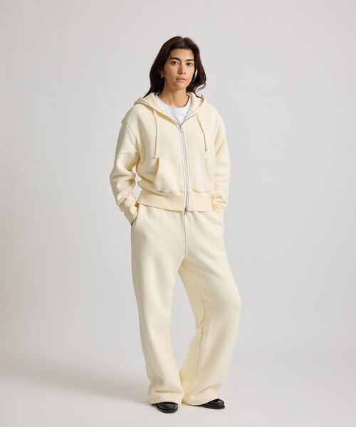 Saturdays NYC(サタデーズ ニューヨークシティ )の「Rivington Long Loop Hoodie | WOMEN(パーカー・レディース・オフホワイト/ネイビー・S/M/L)」の14枚目の写真