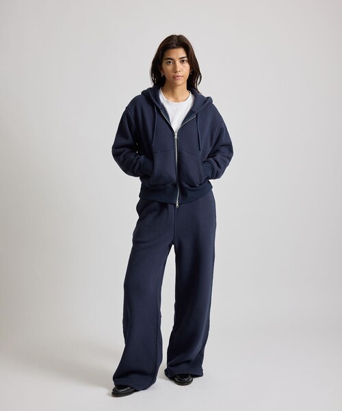 Saturdays NYC(サタデーズ ニューヨークシティ )の「Rivington Long Loop Hoodie | WOMEN(パーカー・レディース・オフホワイト/ネイビー・S/M/L)」の16枚目の写真