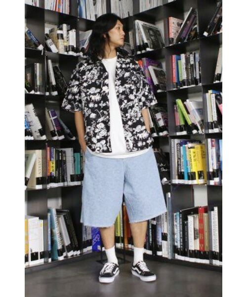 GOSTREET(ゴーストリート)の「オープンカラー ハワイアンシャツ ブラック(シャツ/ブラウス・メンズ・その他・MEDIUM/LARGE)」の7枚目の写真