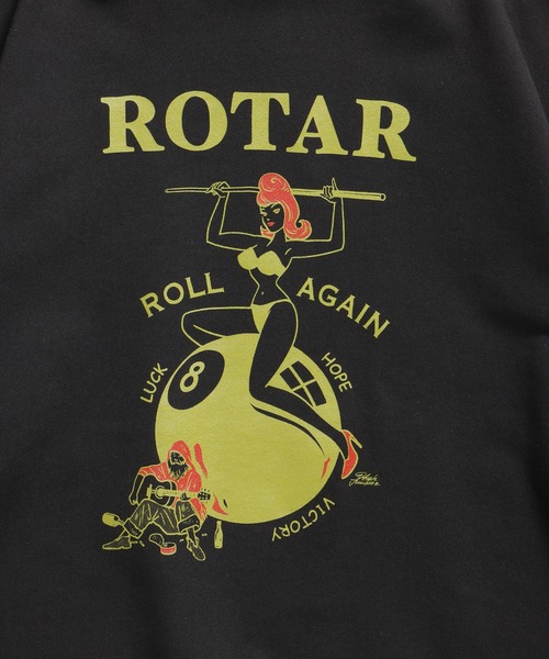 ROTAR（ローター）の「ROLL AGAIN Sweat（スウェット・メンズ・ブラック/ナチュラル/グレー・SMALL/MEDIUM/LARGE/X-LARGE）」の6枚目の写真