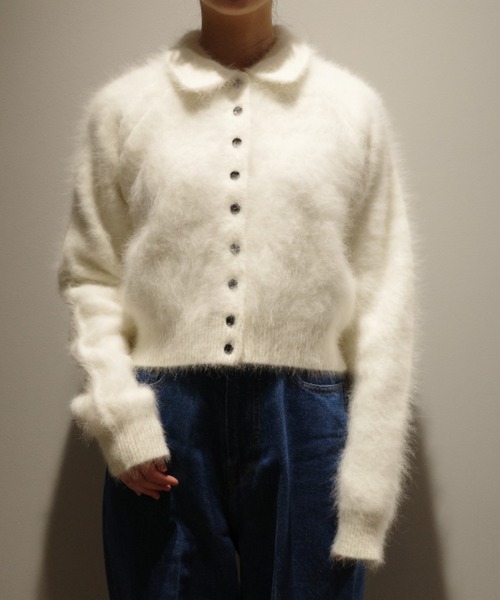CLANE ANGORA SHORT KNIT CARDIGAN（カーディガン/ボレロ）｜CLANE