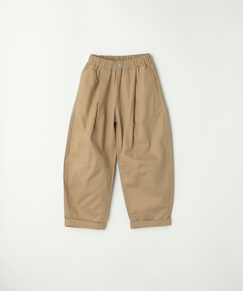 coca(coca)(コカ)の「キッズ タックカーブパンツ(その他パンツ・キッズ・カーキ/ベージュ・150/140/120/130)」の19枚目の写真
