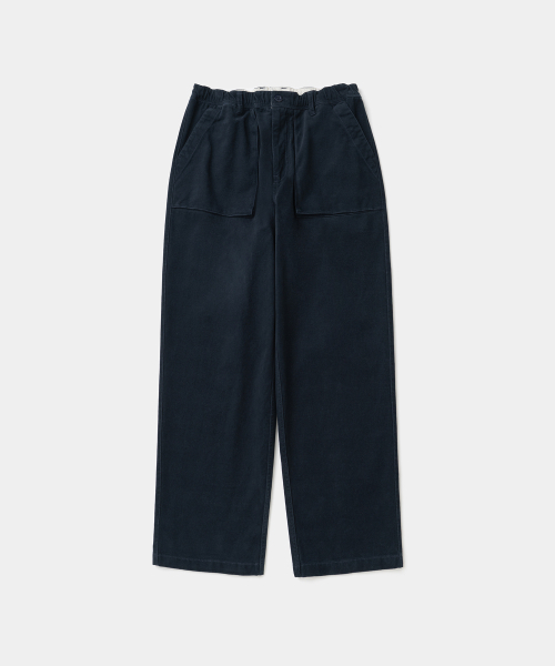UNIFORM BRIDGE(ユニフォームブリッジ)の「peach comfort fatigue pants dark navy(その他パンツ・メンズ・その他・XX-LARGE/X-LARGE/LARGE/MEDIUM)」の1枚目の写真