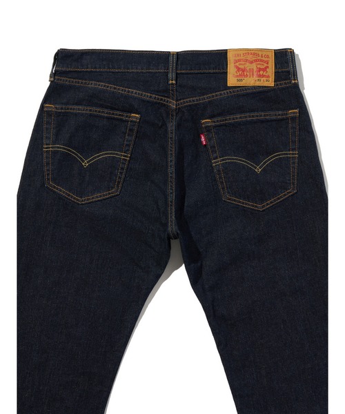 Levi's(リーバイス)の「Levi's/リーバイス COOLコレクション 505(TM) レギュラーフィット ジーンズ ダークインディゴ リンス(デニムパンツ・メンズ・ダークインディゴブルー・W33 L32/W32 L32/W31 L32/W30 L32/W29 L32/W28 L32/W36 L32/W34 L32)」の10枚目の写真