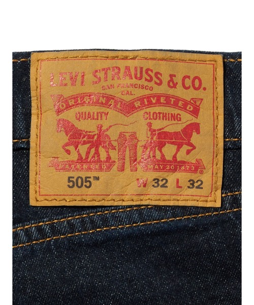 Levi's(リーバイス)の「Levi's/リーバイス COOLコレクション 505(TM) レギュラーフィット ジーンズ ダークインディゴ リンス(デニムパンツ・メンズ・ダークインディゴブルー・W33 L32/W32 L32/W31 L32/W30 L32/W29 L32/W28 L32/W36 L32/W34 L32)」の13枚目の写真