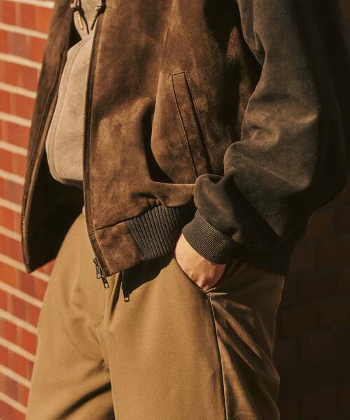 417 EDIFICE（フォーワンセブンエディフィス）の「TRツイル ワイドイージーパンツ（スラックス・メンズ・ブラック/ネイビー/ベージュ/チャコールグレー/ブラウン・LARGE/MEDIUM/SMALL）」の10枚目の写真