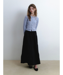 KINDABABY（カインダベイビー）の「long cancan skirt - black（スカート）」
