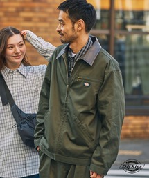 Dickies（ディッキーズ）の「<セットアップ対応> Dickies/ディッキーズ 別注 TCツイル 襟切り替えカバーオールジャケット【THE CRAFT CREW PRODUCTS】（カバーオール）」