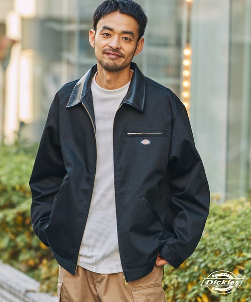 Dickies聯名 TC斜紋領口拼接工裝外套