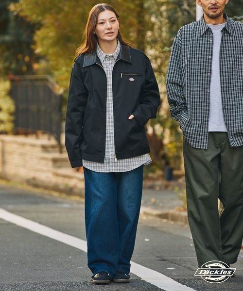 Dickies(ディッキーズ)の「<セットアップ対応> Dickies/ディッキーズ 別注 TCツイル 襟切り替えカバーオールジャケット【THE CRAFT CREW PRODUCTS】(カバーオール・メンズ・ダークブラウン/オリーブ/ブラック・M/S/L)」の17枚目の写真