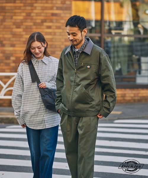 Dickies(ディッキーズ)の「<セットアップ対応> Dickies/ディッキーズ 別注 TCツイル 襟切り替えカバーオールジャケット【THE CRAFT CREW PRODUCTS】(カバーオール・メンズ・ダークブラウン/オリーブ/ブラック・M/S/L)」の22枚目の写真