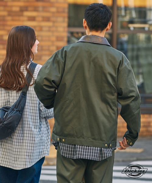 セットアップ対応> Dickies/ディッキーズ 別注 TCツイル 襟切り替え