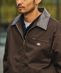 Dickies（ディッキーズ）の「<セットアップ対応> Dickies/ディッキーズ 別注 TCツイル 襟切り替えカバーオールジャケット【THE CRAFT CREW PRODUCTS】（カバーオール）」