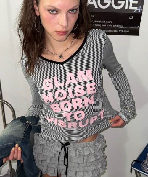 SHAGGIE（シャギー）の「【水汗に強い】トリプルチェーンチャームネックレス（ネックレス・レディース・シルバー・FREE）」の5枚目の写真