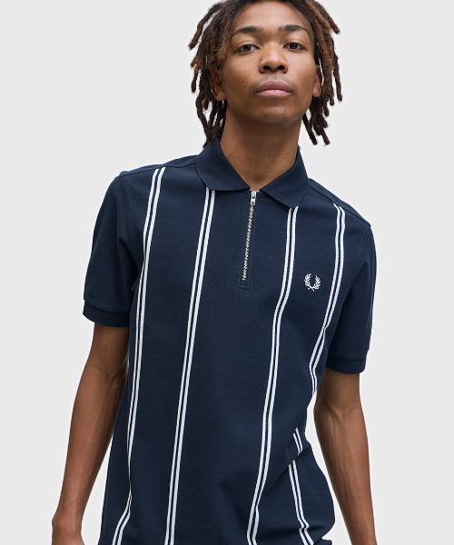 Vertical Stripe Polo Shirt／ストライプポロシャツ（ポロシャツ
