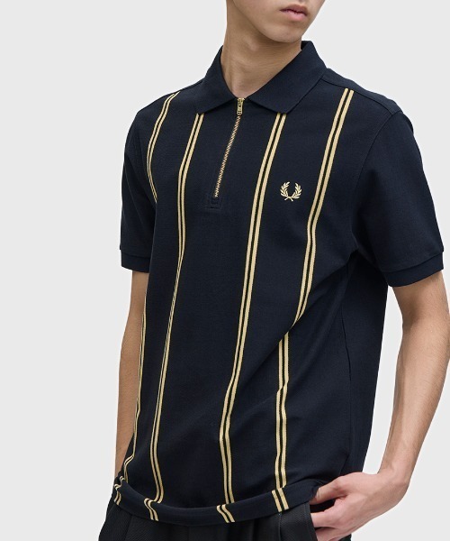Vertical Stripe Polo Shirt／ストライプポロシャツ（ポロシャツ