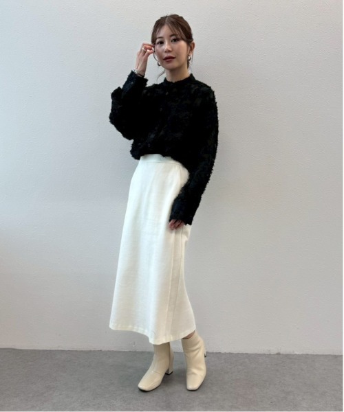 Sirin(シリン)の「【ZOZO限定】ジャガードバンドカラーブラウス(シャツ/ブラウス・レディース・ベージュ/オフホワイト/ブラック・FREE)」の20枚目の写真